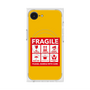 プレミアムスクエアケース with MagSafe［ FRAGILE Sticker - Yellow ］