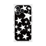 プレミアムスクエアケース with MagSafe［ Stars - Black ］