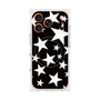 プレミアムスクエアケース with MagSafe［ Stars - Black ］