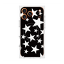 プレミアムスクエアケース with MagSafe［ Stars - Black ］