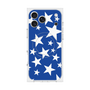 プレミアムスクエアケース with MagSafe［ Stars - Blue ］