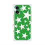 プレミアムスクエアケース with MagSafe［ Stars - Green ］