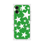 プレミアムスクエアケース with MagSafe［ Stars - Green ］