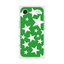 プレミアムスクエアケース with MagSafe［ Stars - Green ］