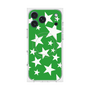 プレミアムスクエアケース with MagSafe［ Stars - Green ］