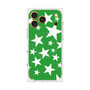 プレミアムスクエアケース with MagSafe［ Stars - Green ］