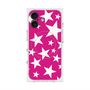 プレミアムスクエアケース with MagSafe［ Stars - Pink ］