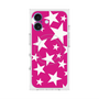 プレミアムスクエアケース with MagSafe［ Stars - Pink ］