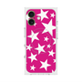 プレミアムスクエアケース with MagSafe［ Stars - Pink ］