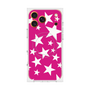 プレミアムスクエアケース with MagSafe［ Stars - Pink ］