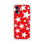 プレミアムスクエアケース with MagSafe［ Stars - Red ］