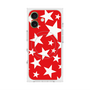プレミアムスクエアケース with MagSafe［ Stars - Red ］