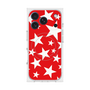 プレミアムスクエアケース with MagSafe［ Stars - Red ］