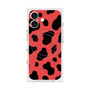 プレミアムスクエアケース with MagSafe［ Cow - Red ］
