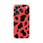 プレミアムスクエアケース with MagSafe［ Cow - Red ］