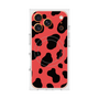 プレミアムスクエアケース with MagSafe［ Cow - Red ］