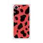 プレミアムスクエアケース with MagSafe［ Cow - Red ］