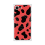 プレミアムスクエアケース with MagSafe［ Cow - Red ］