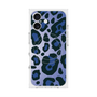 プレミアムスクエアケース with MagSafe［ Leopard - Blue ］