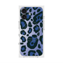 プレミアムスクエアケース with MagSafe［ Leopard - Blue ］