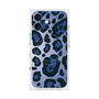 プレミアムスクエアケース with MagSafe［ Leopard - Blue ］