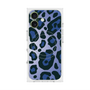 プレミアムスクエアケース with MagSafe［ Leopard - Blue ］