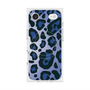 プレミアムスクエアケース with MagSafe［ Leopard - Blue ］