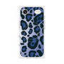プレミアムスクエアケース with MagSafe［ Leopard - Blue ］