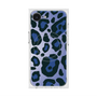 プレミアムスクエアケース with MagSafe［ Leopard - Blue ］