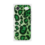 プレミアムスクエアケース with MagSafe［ Leopard - Green ］