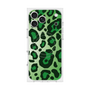 プレミアムスクエアケース with MagSafe［ Leopard - Green ］