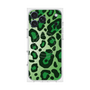 プレミアムスクエアケース with MagSafe［ Leopard - Green ］