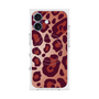 プレミアムスクエアケース with MagSafe［ Leopard - Red ］