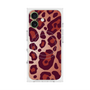 プレミアムスクエアケース with MagSafe［ Leopard - Red ］