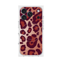 プレミアムスクエアケース with MagSafe［ Leopard - Red ］