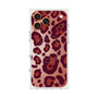 プレミアムスクエアケース with MagSafe［ Leopard - Red ］