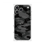 プレミアムスクエアケース with MagSafe［ Camouflage - Black ］