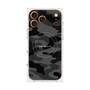 プレミアムスクエアケース with MagSafe［ Camouflage - Black ］