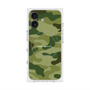 プレミアムスクエアケース with MagSafe［ Camouflage - Green ］