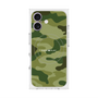 プレミアムスクエアケース with MagSafe［ Camouflage - Green ］