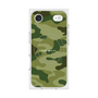 プレミアムスクエアケース with MagSafe［ Camouflage - Green ］