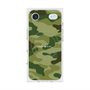 プレミアムスクエアケース with MagSafe［ Camouflage - Green ］