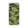 プレミアムスクエアケース with MagSafe［ Camouflage - Green ］