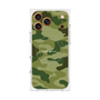 プレミアムスクエアケース with MagSafe［ Camouflage - Green ］