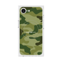 プレミアムスクエアケース with MagSafe［ Camouflage - Green ］