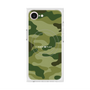 プレミアムスクエアケース with MagSafe［ Camouflage - Green ］