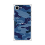 プレミアムスクエアケース with MagSafe［ Camouflage - Blue ］