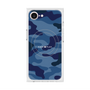 プレミアムスクエアケース with MagSafe［ Camouflage - Blue ］