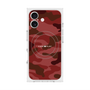 プレミアムスクエアケース with MagSafe［ Camouflage - Red ］