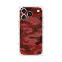 プレミアムスクエアケース with MagSafe［ Camouflage - Red ］